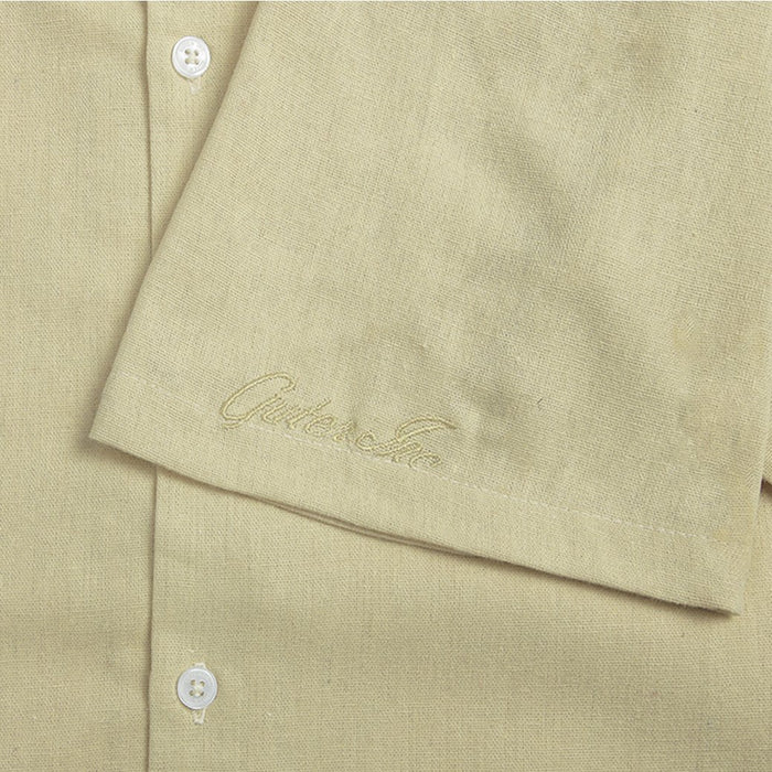 Yvelines Yellow Camp Collar Shirt