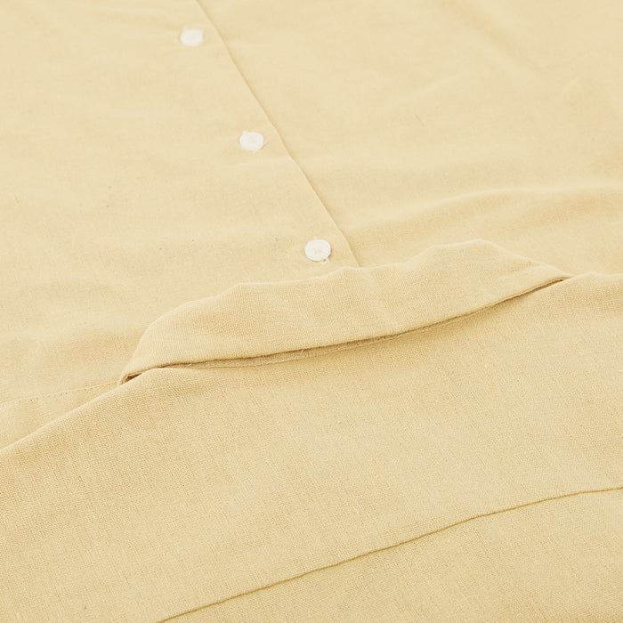 Yvelines Yellow Camp Collar Shirt