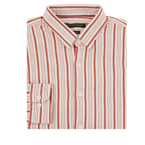 Chandon Red Striped Shirt
