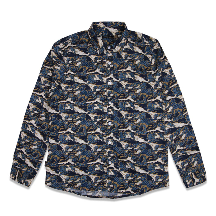  Dane Camo Gold Long Sleeve Shirt