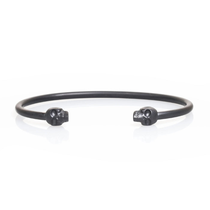  Lumos Skull Cuff Black Bracelet
