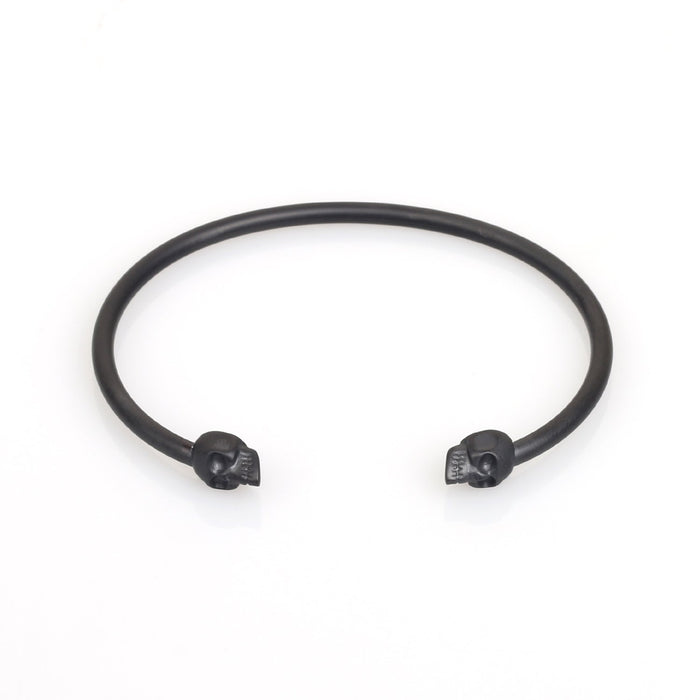  Lumos Skull Cuff Black Bracelet